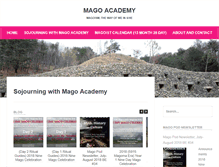 Tablet Screenshot of magoacademy.org